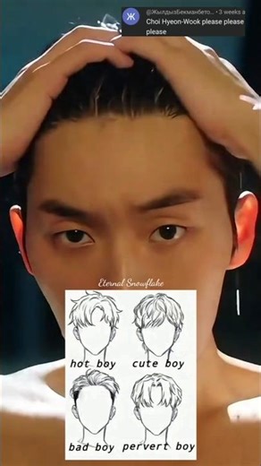 Choi hyun wook in different hairstyle✨️ #kdrama #choihyunwook