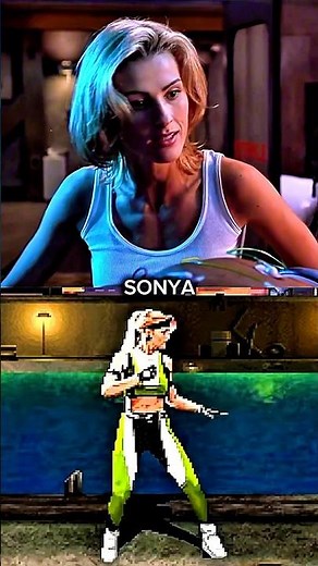 All legendary female characters of Mortal Kombat with classic UMK3 music