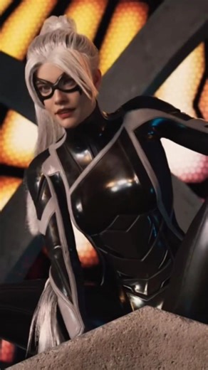 Meet Black Cat, Scene in Marvel Spider-Man 2 PS5.