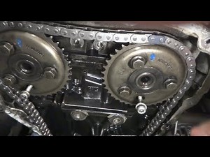 Replacing the timing chain Ford Transit 2.2 installing the timing chain Peugeot Boxer, Ford Transit