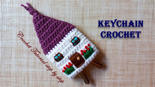 Crochet Keychain | Cute & Simple Crochet Keychain Tutorial