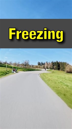 Freezing Ride… Weather Changing Fast 🇨🇭