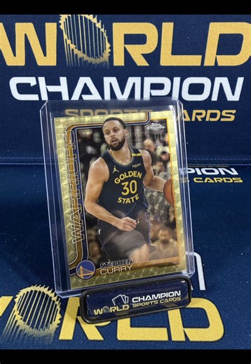 🚨🚨 ABSOLUTE MONSTER PULL 🚨🚨 HISTORY just got pulled on our stream 🤯 💥 Stephen Curry 1/1 SUPERFRACTOR 💥 from the 2025–26 @Topps 🏀 We just hit ONE OF THE BIGGEST CARDS IN THE ENTIRE PRODUCT 🤯 After 15 years, Topps NBA is BACK!!! The greatest shooter of all time. Pulled LIVE on TikTok in real time 😮‍🔥 This is what the hobby is ALL about! 👉 Follow us 👉 Turn notifications ON 👉 Catch the next live break Because the next 1/1 could be yours. 💥 #WorldChampionSportsCards #ToppsNBA #Superfra