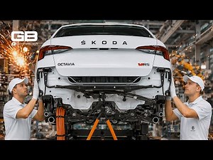 Škoda Car Factory - Complete Vehicle Production Process (Full Documentary)