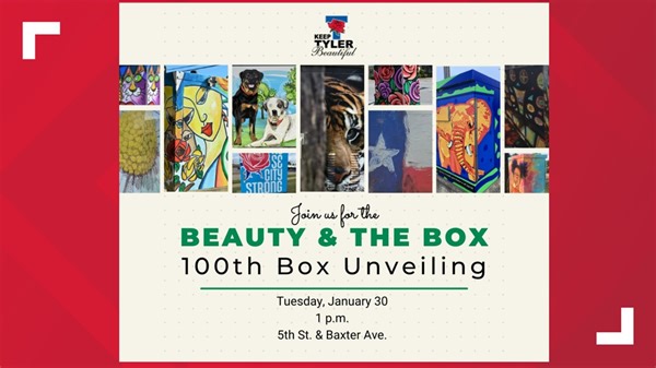 Keep Tyler Beautiful to celebrate 100th Beauty and the Box program box wrap