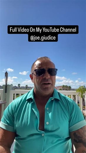 Joe Giudice on Instagram: "Story Time with Juicy Joe - Watch The Full Video On My YouTube Channel. Link is in my bio #joegiudice #explore #giudice #rhonj #teresagiudice #giagiudice #funny #workout #storytime #sitdown #talk #youtube #youtuber"
