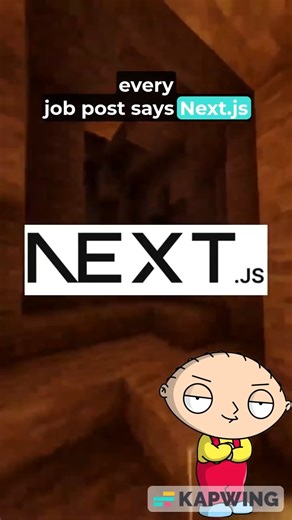 JavaScript Peter on Instagram: "NEXT JS vs REACT #petergriffin #javascript #nextjs #interviews #react"