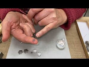 Sparkly Icicle Ornaments Demo 11 18 2021 Irina Miech Designs Eclectica Beads