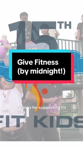 Big energy. Bigger impact. 💪 Because of you, Fit Kids is moving into 2026 stronger than ever. We’re ready to reach more kids, grow our programs, and create more moments where children feel strong, proud, and excited to move. If you already gave, THANK YOU 💙 You’re helping power what’s next. Still want to jump in? There’s still time ⏰ A year-end gift helps more kids start the new year with confidence, joy, and the tools to thrive—in and out of the classroom. Fit Kids needs less than $2k to reac