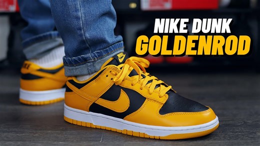 Nike Dunk Low "Goldenrod" Review · On-Feet