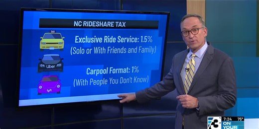 Rideshare tax goes into effect on July 1