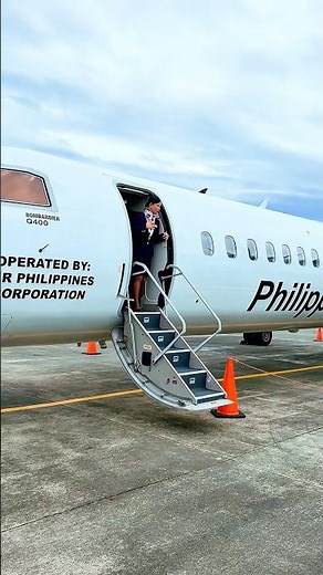 BOARDING | Philippine Airlines Q400 Flight #travel #flying #aircraft #airport #plane #airplane #fyp