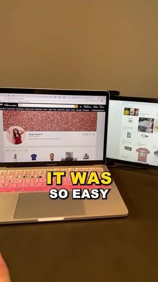 You have to consider duex plus monitor when working fast.