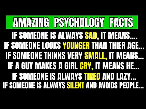 110 Amazing Psychology Facts You Need To Know NOW