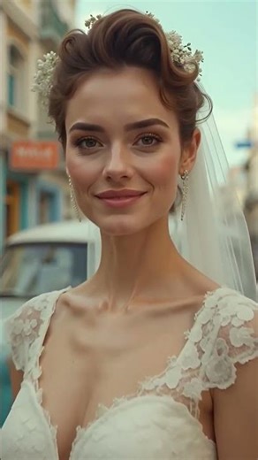 This 70s Wedding Dress is Pure Elegance #WeddingInspo #RetroStyle #BridalFashion