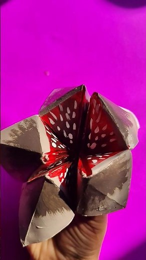 DIY Demogorgon COOTIE Catcher EASY Origami PAPER Monster