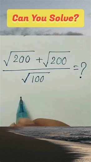 Can You Simplify This Radical Problem? | #maths #shorts #shortsfeed