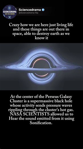 NASA Turned A Black Hole Into Sound!