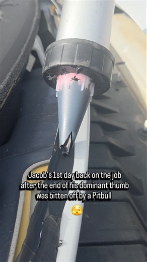 Back in October, Jacob was mauled by an unleashed Pitbull. The end of his dominant thumb was bitten off, along with other serious injuries. 🏨 This was his first day back laying a urethane bead, and MAN was it wobbly at first😔 It's going to take some time to get used to all the various tasks this job brings, but he's a badass & he'll get there👊🏻 #autoglass #carculture #windshieldreplacement #carsofinstagram #recovery | JET Auto Glass