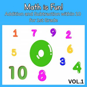 Math Worksheets for 1st Grade: Addition, Subtraction, Counting (PDF Download) VOL.1 - Etsy Canada