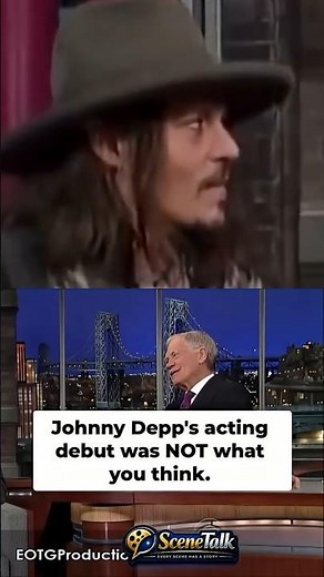 Johnny Depp, Nightmare on Elm Street: A Childhood Horror Memory #JohnnyDepp #shorts