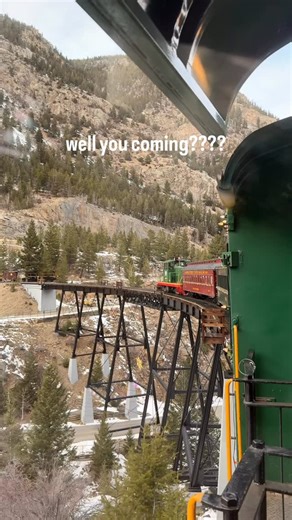 Matt&Kim•Family Vacation Ideas for ALL Budgets | Save this post if you love Christmas train rides 🎄🚂 The Georgetown Loop Railroad transforms into a Christmas wonderland with festive décor,... | Instagram