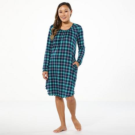 "As Is" Comfort Code Brushed Ultra Knit Sleepshirt | HSN