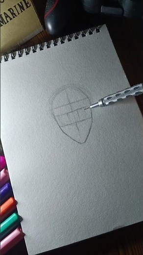 How to draw anime face like a pro✨|#art #anime #shorts