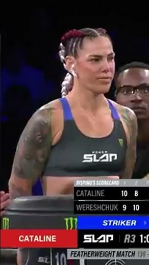 SHE SENT HER TO SLEEP! 😱 Most Brutal Female Slap KOs #slapbattles #viral #ufc #mma #shorts