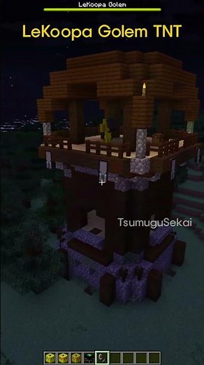 Minecraft But Lucky TNT LeKoopa💀 #minecraft #shorts