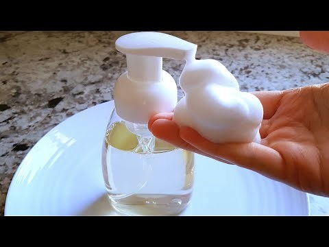 How to Make Natural Foaming Hand Soap | Natural Shampoo & Body Wash | Non Toxic Cleaning