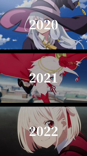 リコリスリコイルとタクトオーパス運命の魔女の旅々について語りたい