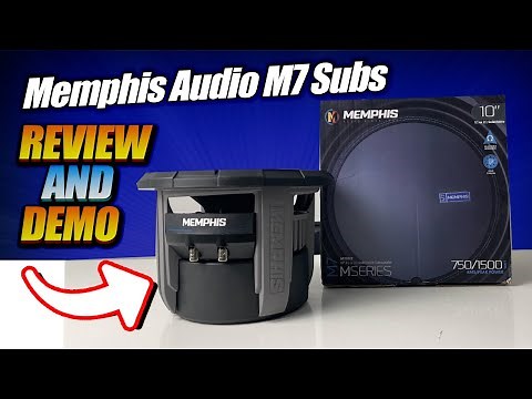 Memphis M7 Subwoofers 10" 12" and 15" Review and Demo
