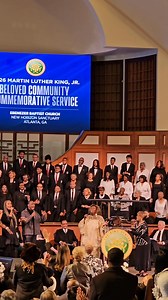 I had the opportunity to experience the performance of Pastor Shirley Caesar and Tramaine Hawkins today while working at the King Holiday Commemorative Celebration at Ebenezer Baptist Church. #gospel #gospelmusic #MLKDay #ShirleyCaesar | Paula Whittle