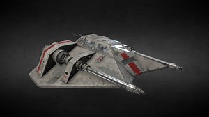 SnowSpeeder - Download Free 3D model by Cristianolop