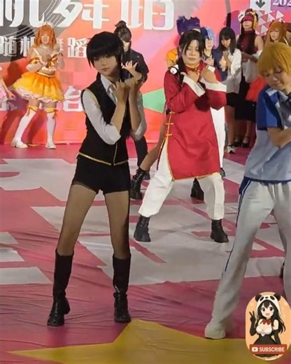 😂 Fun Cosplay Dance Party 😂 #cosplay #anime #コスプレ #角色扮演