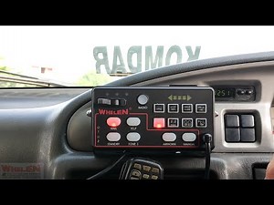 tes suara modul sirine whelen 295SDA1 dual tone 200watt + speaker sa314 + fenix hammer