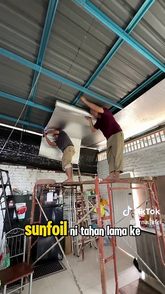 Sejukkan Rumah Dengan Sun Foil Aluminium
