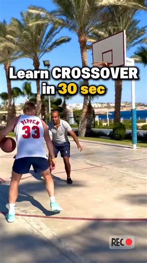 Explaining Basketball on Instagram: "Ever tried crossing someone up and ended up crossing yourself instead? 😅 Yeah… we’ve all been there. The crossover isn’t just about switching hands — it’s about selling a story. You’ve gotta make your defender believe you’re going one way… then boom 💨 you’re gone the other. Here’s the trick — keep your body low, eyes up, and your dribble tight. Don’t rush it. Feel the rhythm. The best crossovers aren’t forced; they flow… smooth, confident, unpredictable. An