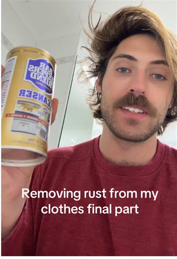 Removing Rust from Clothes: Final Procedure