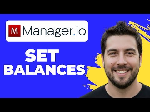 How To Set Starting Balances In Manager.io (Full Guide)