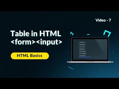 HTML Forms Tutorial for Beginners | Input Types, Radio, Checkbox & Textarea | HTML