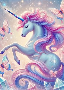 Rainbow Unicorn Card; Unicorn Birthday Card; Children's Greeting Card; Write Own Greeting; Instant Download; Print at Home or Print Shop - Etsy Australia