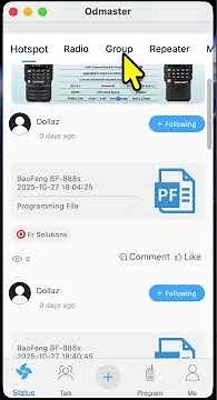 How To Post on OdMaster
