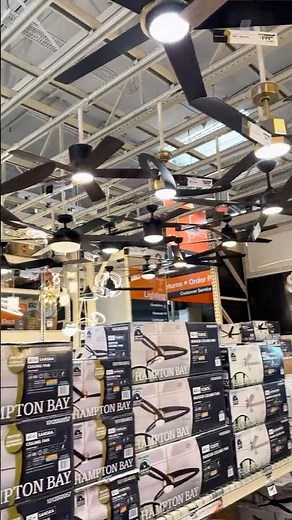 Ceiling fans at Home Depot #homedepot #ceilingfan