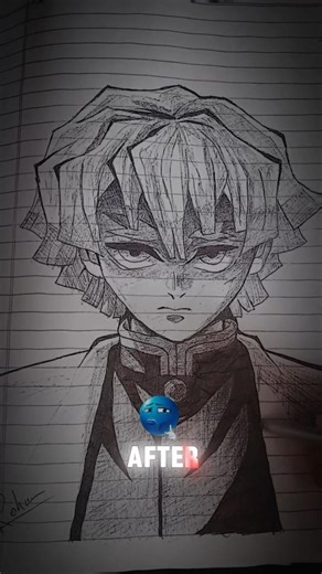 Draw Zenitsu 🔥 #shorts