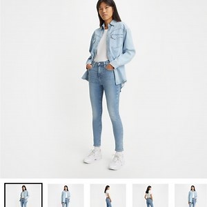 Levi’s 721 Vintage high rise skinny jeans