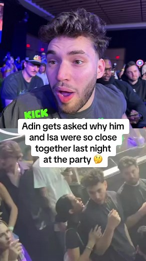 Adin gets asked why him and Isa were so close together last night at the Rick Ross party #adinross #adinrossclips #fyp #viral
