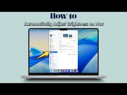 How to Automatically Adjust Brightness on Mac