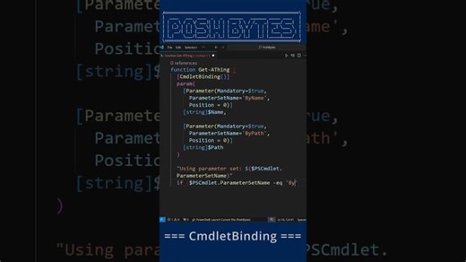 PoshBytes: CmdletBinding The Secret Sauce for Advanced Functions | Matthew Dowst